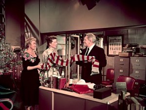 Desk Set Christmas Katherine Hepburn, Spencer Tracy