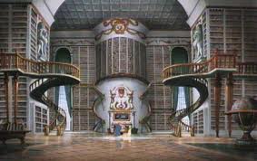 Library from Beauty and the Beast