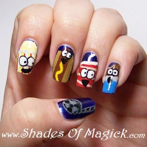 lets all go to the lobby nail art