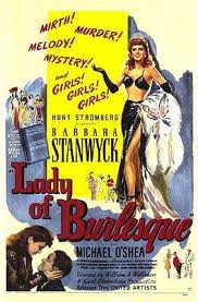 lady of burlesque poster