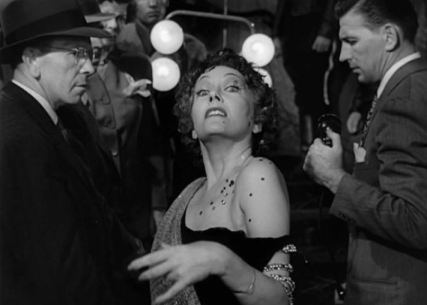 "You see, this is my life! It always will be! Nothing else! Just us, the cameras, and those wonderful people out there in the dark!... All right, Mr. DeMille, I'm ready for my close-up."