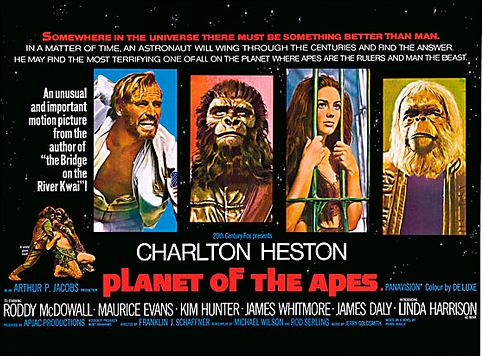 planet of the apes poster