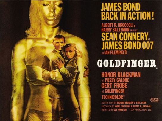 goldfinger poster