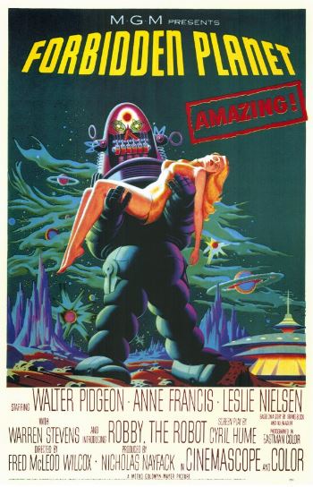 forbidden planet poster