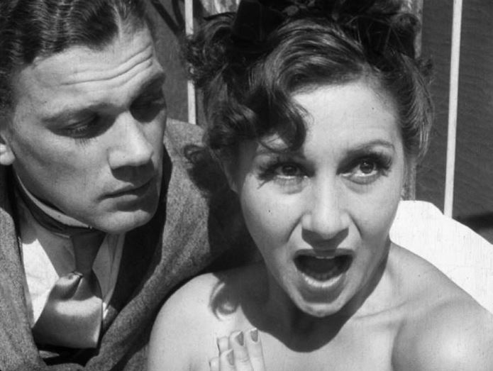 Joseph Cotten and Arlene Francis in TOO MUCH JOHNSON. Image courtesy of the NFPF.