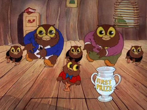 The Owl family gets down in "I Love to Singa" (1936). Photo credit: http://texaveryatwb.blogspot.com/