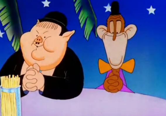 laurel and hardy coo-coo nut